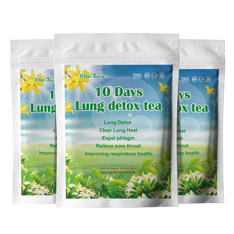 10 Day Lung Cleanse Detox Tea Flower Tea Bag Natural Herb Organic Detox Tea Main image
