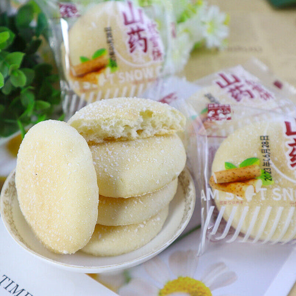 Yam Toast Soft Snow Cake Bread Milk Flavor Biscuit Egg Breakfast Snack