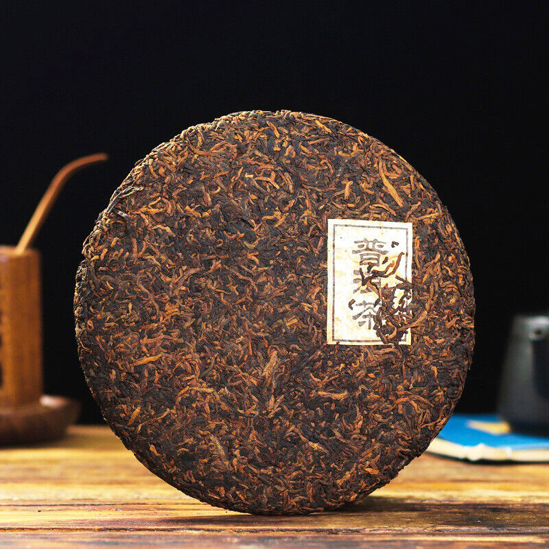 357g Yunnan Pu'er Tea Palace Tea Cake Menghai Mature Cake Old Tea Qizi Cake Secondary image