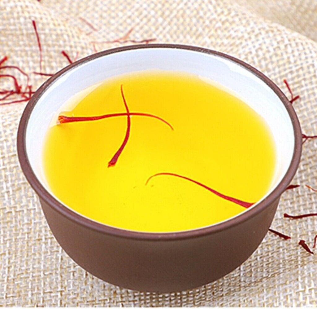 Premium Saffron Stigma Tea 1g Chinese Herbal Tonic Crocus Flower