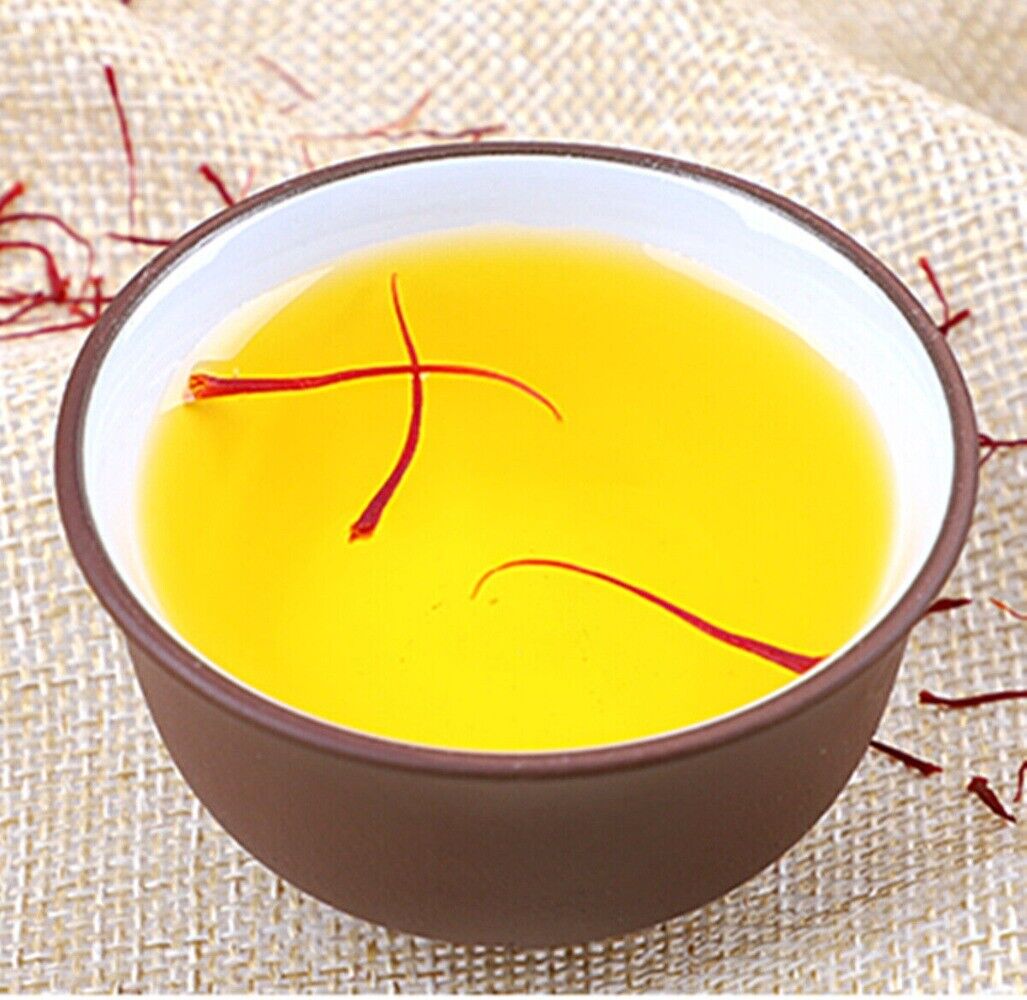 Premium Saffron Stigma Tea 1g Chinese Herbal Tonic Crocus Flower