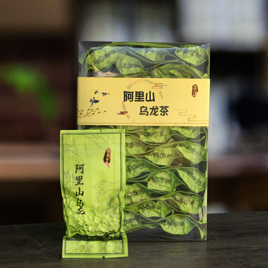 250g Fragrant Tea  Alishan High Mountain Charcoal Roasted Oolong TeaGift Box Secondary image