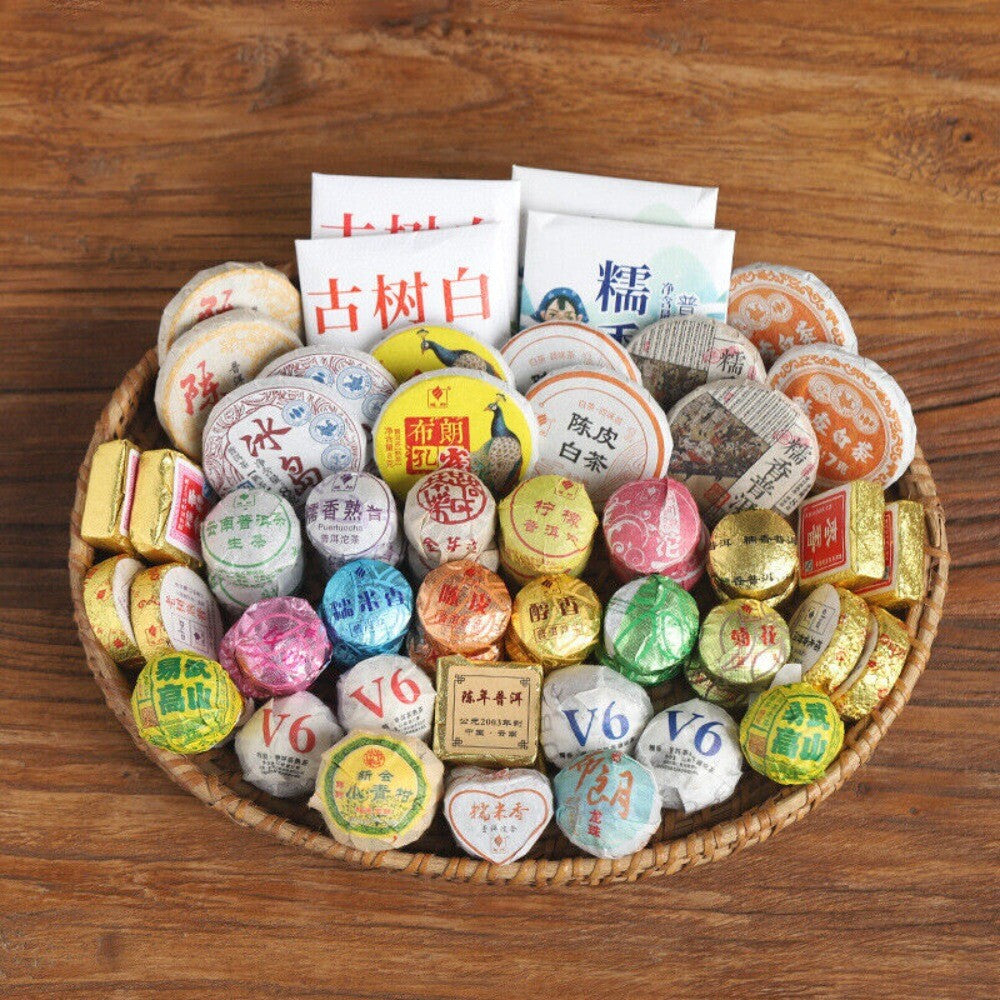 Yunnan Menghai Pu'er Tea 31 Flavors Assorted Set Natural Pure No Additives Main image