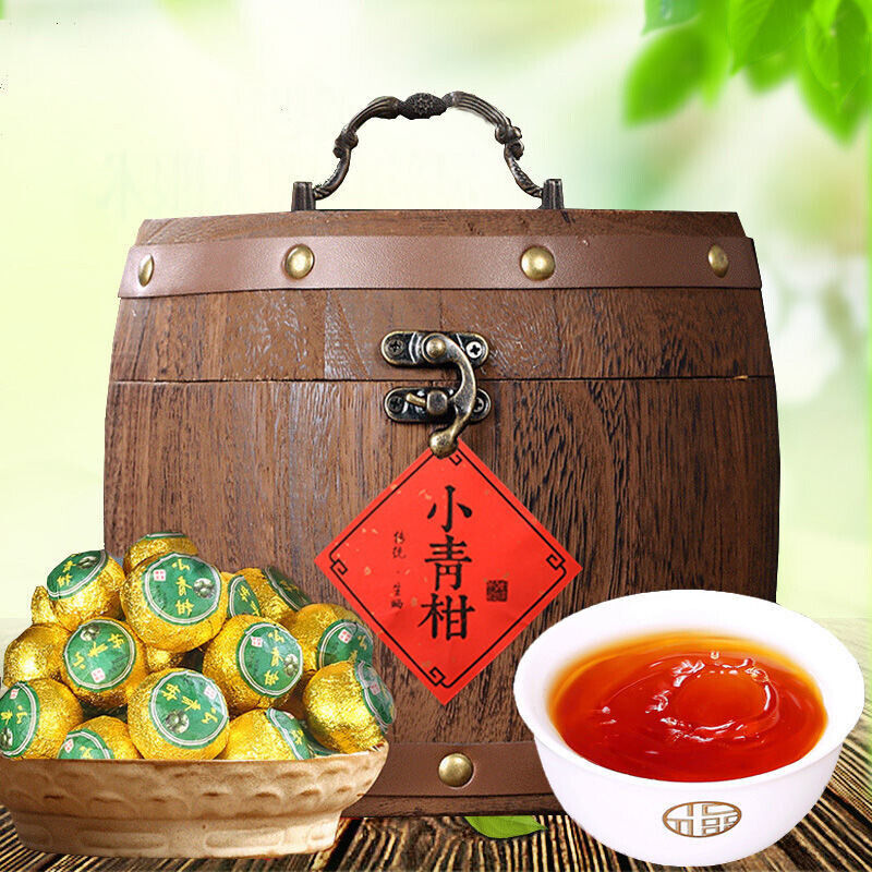 Xinhui Sun-dried Green Orange Peel Pu-erh Tangerine Peel Palace Pu'er Ripe Tea