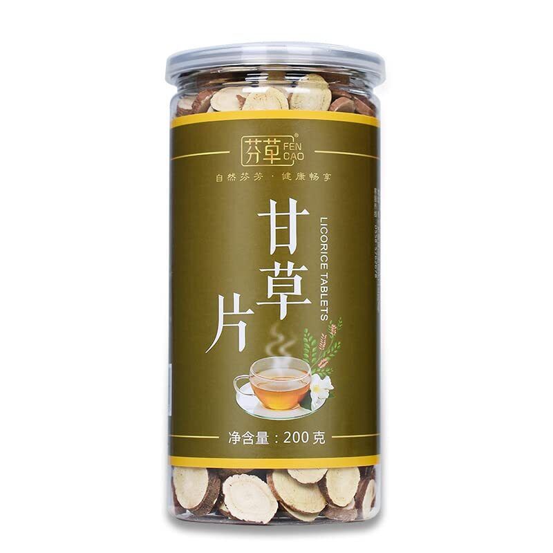 Licorice slices 200g Large Radix Glycyrrhizae, Gan Cao ,natural licorice slices Secondary image