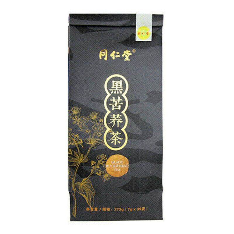 7g*39bags Heikuqiao High Quality Black Tartary Buckwheat Top Healthy Tea 同仁堂黑苦荞茶