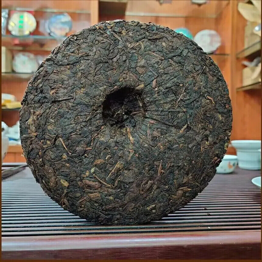 High Mountain Puer Tea Old Ripe Pu'er Yunnan Dingxing Shu Pu Er Compressed Tea