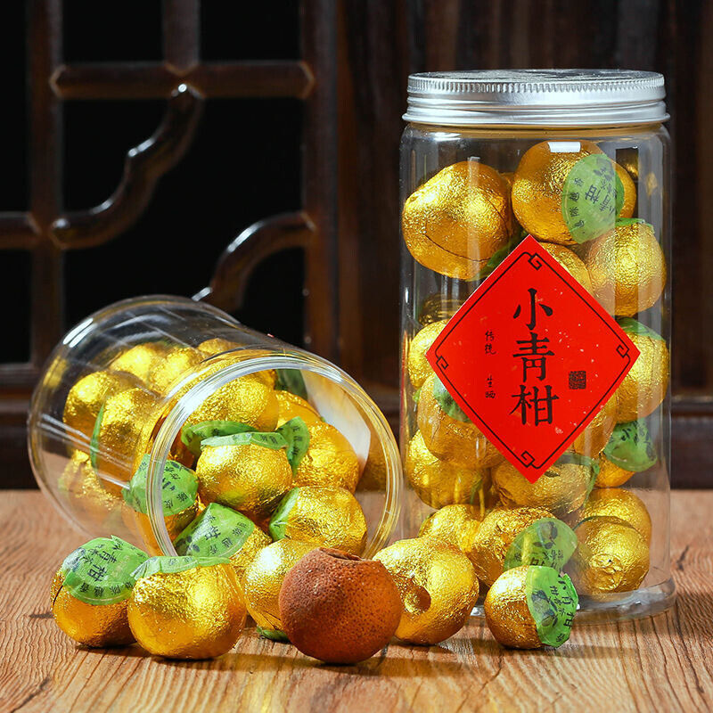 Xinhui Sun-dried Green Orange Peel Pu-erh Tangerine Peel Palace Pu'er Ripe Tea Secondary image