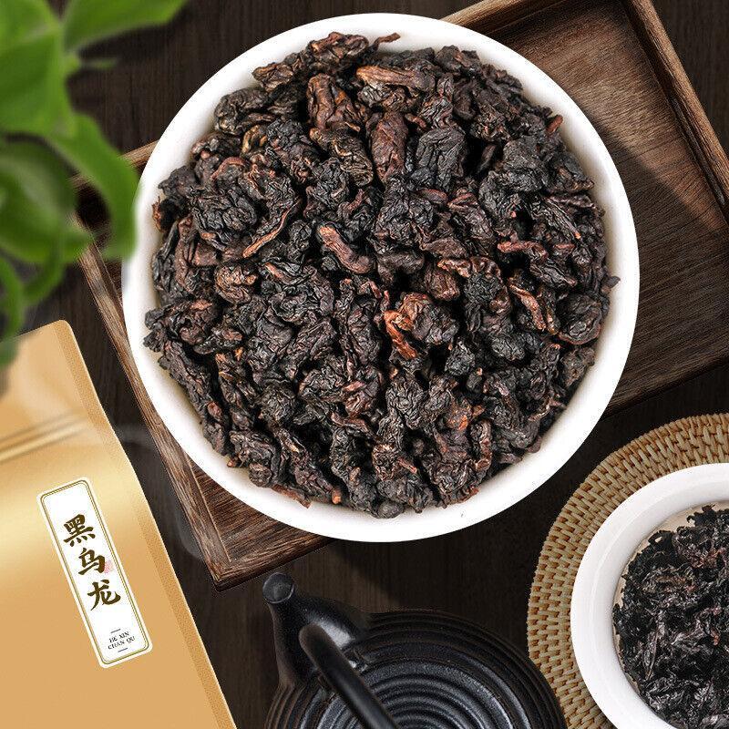 Aged Tieguanyin Baiyu Charcoal Roasted Black Oolong & Osmanthus Oolong Tea Secondary image
