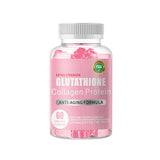 Heißer Verkauf Glutathion Collagen Protein Anti-Aging Formel Gummies 60 Kapseln
