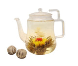 Artistic Tea Jasmine Globe Amaranth Marigold Blossom Tea Flower Tea Ball 20pcs