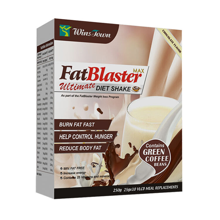 Fat Blaster Diet Replacement Weight Loss Chocolate Flavor Instant Coffee 25g*10 Secondary image