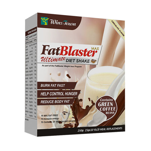Fat Blaster Diet Replacement Weight Loss Chocolate Flavor Instant Coffee 25g*10