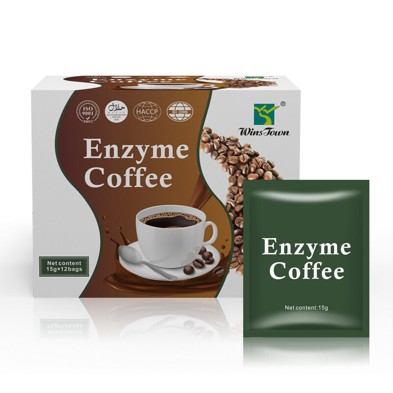 Weight Loss Natural Herbal Diet Bulletproof Coffee 15g*12 Slimming Enzyme Coffee