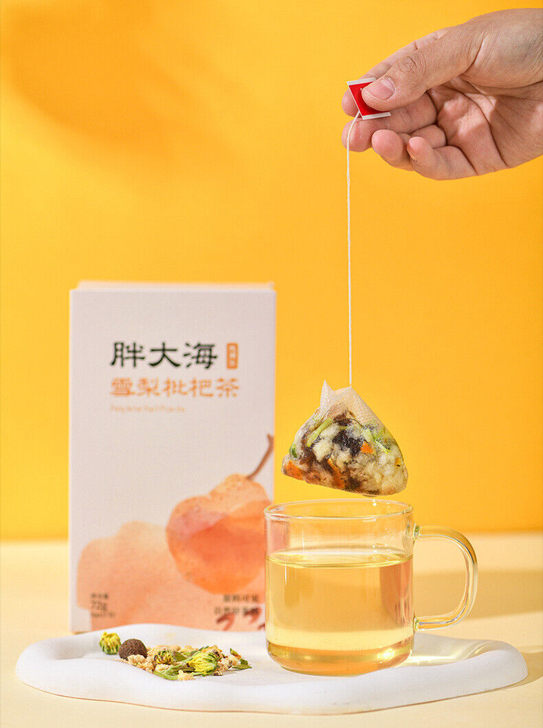 Fat Sea Snow Pear Loquat Chrysanthemum Arhat Fruit Tea Throat Tea Bag Tea