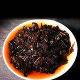 357g/CAKE Ancient Tree Ripe Tea Menghai Old Banzhang Aged Old Puerh Tea