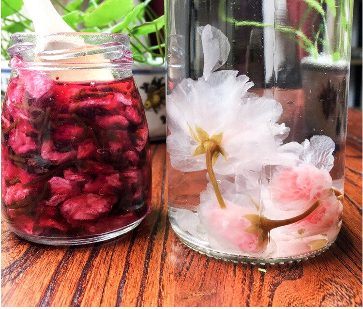 Weißer Tee Japanese Salted Sakura Cha Pink Cherry Blossoms Traditional Preserved