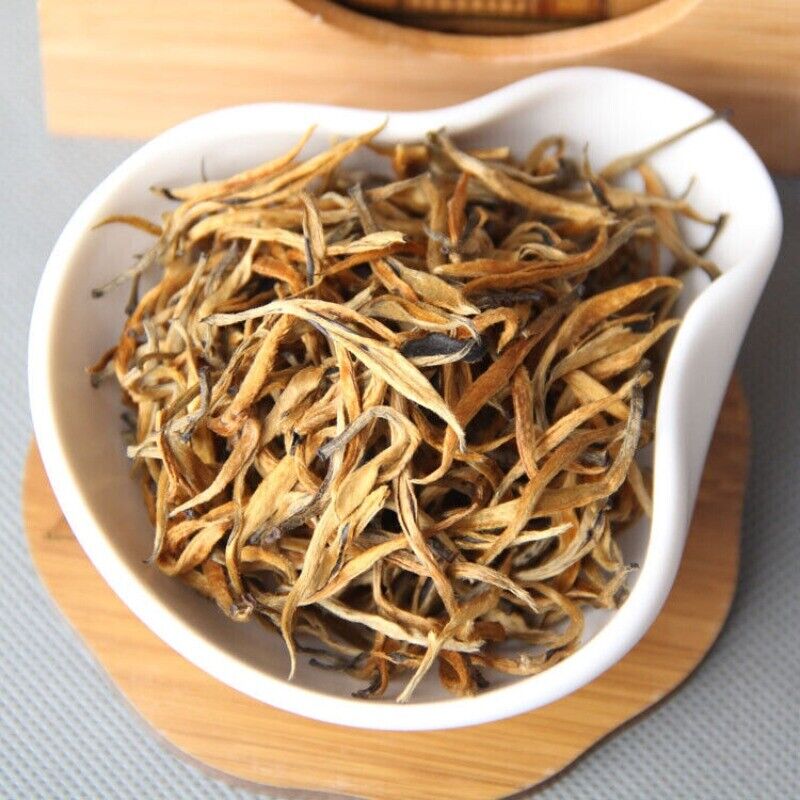 Supreme Chinese Yunnan Black Tea Fengqing Dian Hong Golden Buds Dianhong 250g Main image