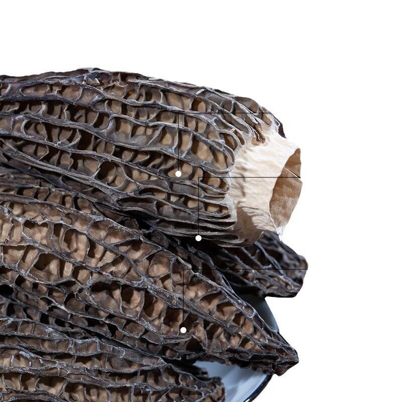 70g Yunnan Dried Morel Mushrooms – Premium Soup Ingredients, Bulk Pack
