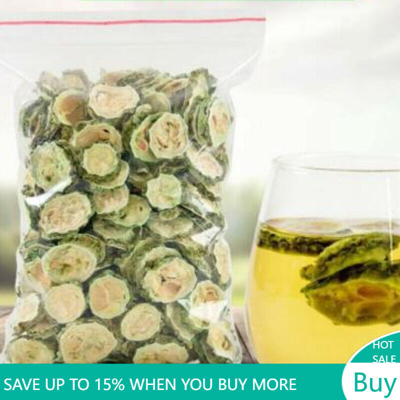 500g Original Dried Bitter Gourd Tea Slice Squash Momordica Charantia Herbs Tea Main image