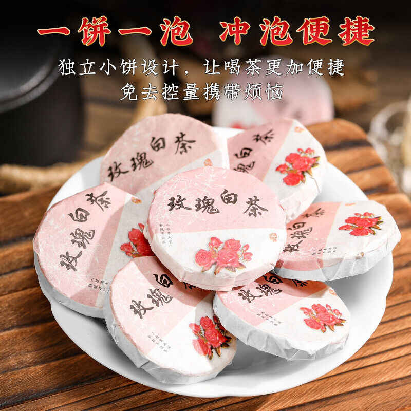 Authentic Fujian Rose White Tea Fuding Old White Tea Mini Tea Cake Rose Shoumei Secondary image