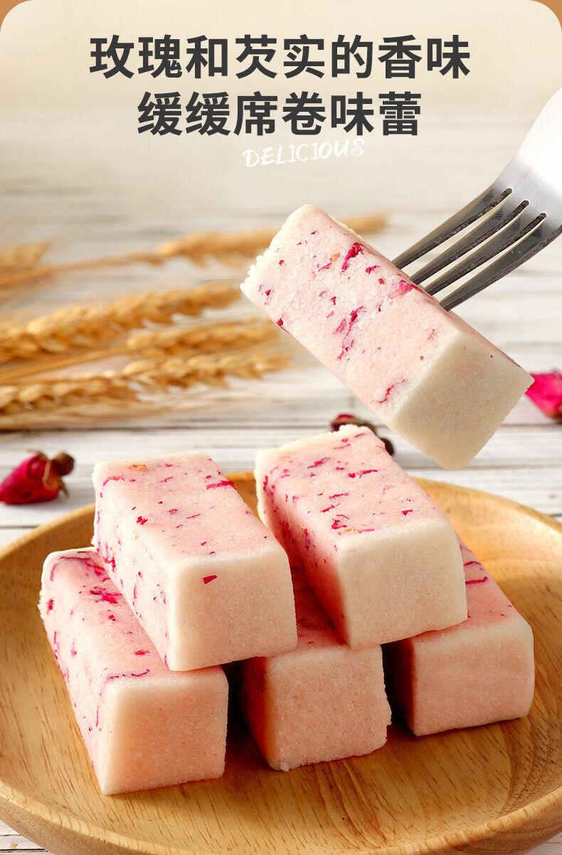 Bestseller Rose Euryale Cake Handmade Sugar-Free Breakfast Snack