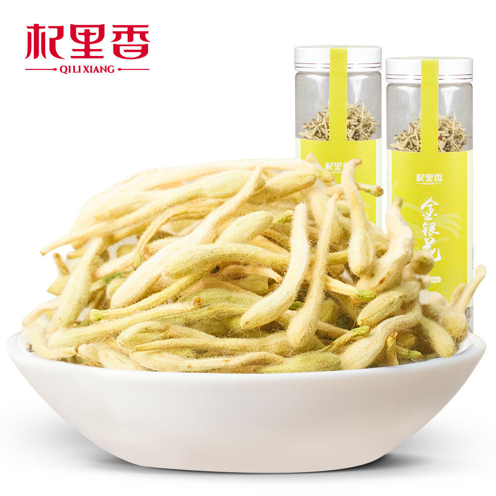 Organic Honeysuckle Tea Henan Fengqiu Bulk Honeysuckle 28g/bottle High Quality Main image