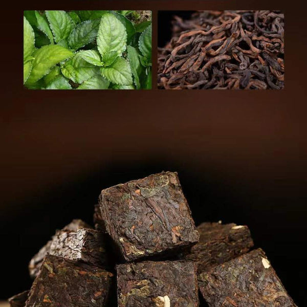 500g Aged Glutinous Rice Fragrant Ripe Pu'er Xiaotuo Tea Premium Mini Brick