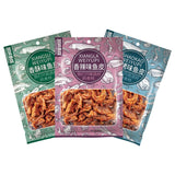 Spicy Crispy Cod Fish Skin Snack BBQ Flavor Individual Pack
