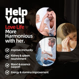 Ginseng Red Date Mulberry Du Zhong Tea Mens Energy Herbal Blend Premium