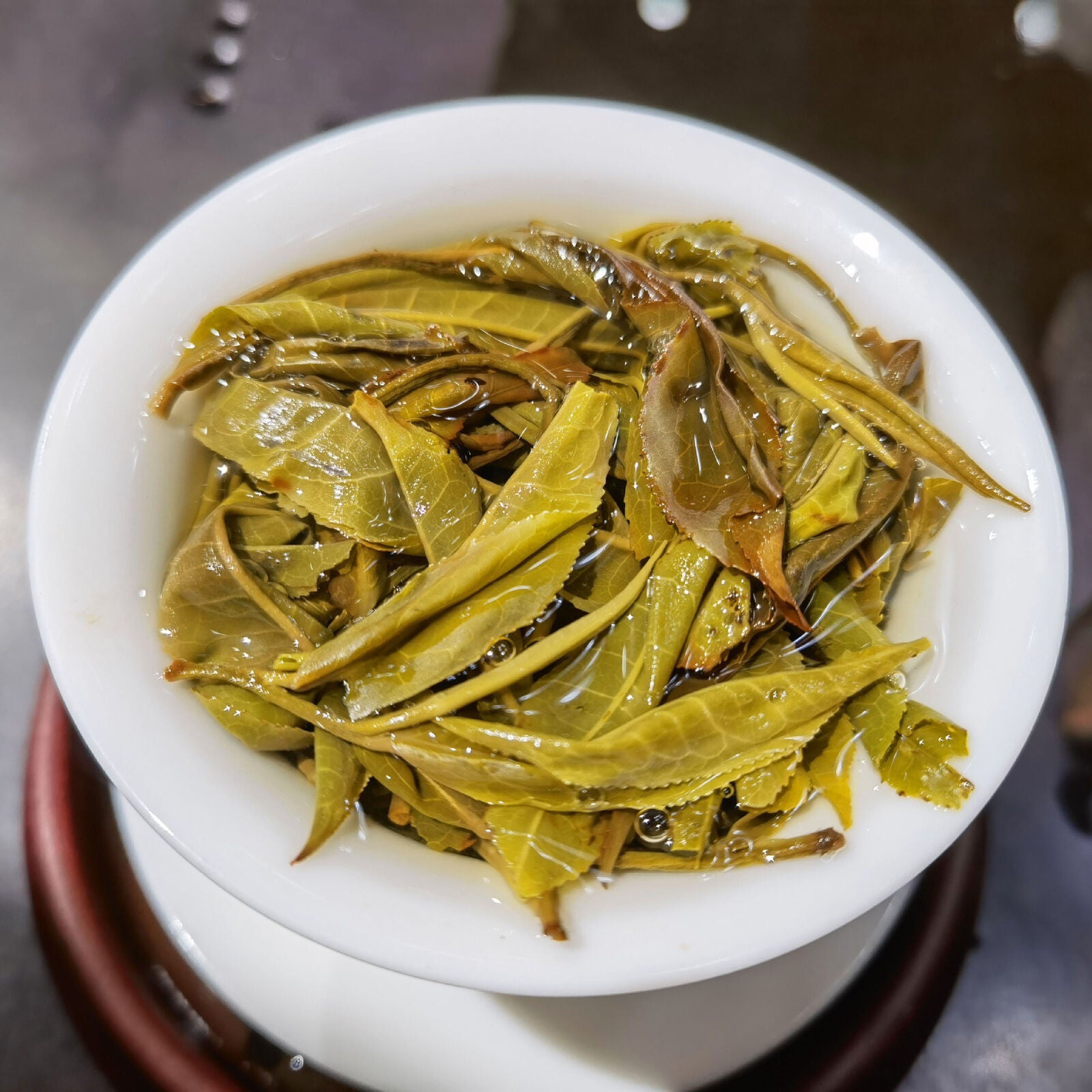 357g Yunnan Pu'er Tea Old Banzhang Icelandic Old Tree Pu'er Raw Tea Cake Pressed