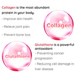 Glutathione Collagen Glow Gummies Collagen Gummies Anti-aging Formula 60 Tablets