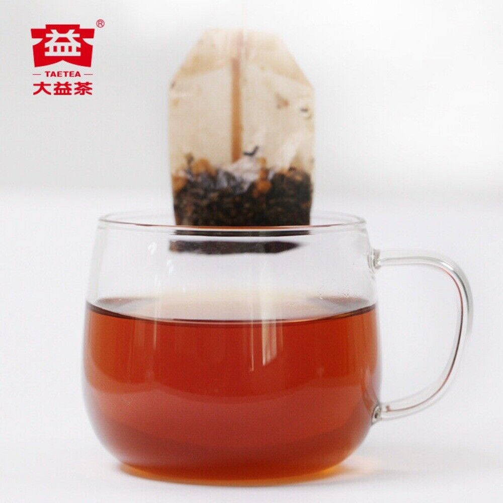 Daiyi Puer Lotus Leaf Tea Bags 1.6gx25 Convenient Loose Herbal
