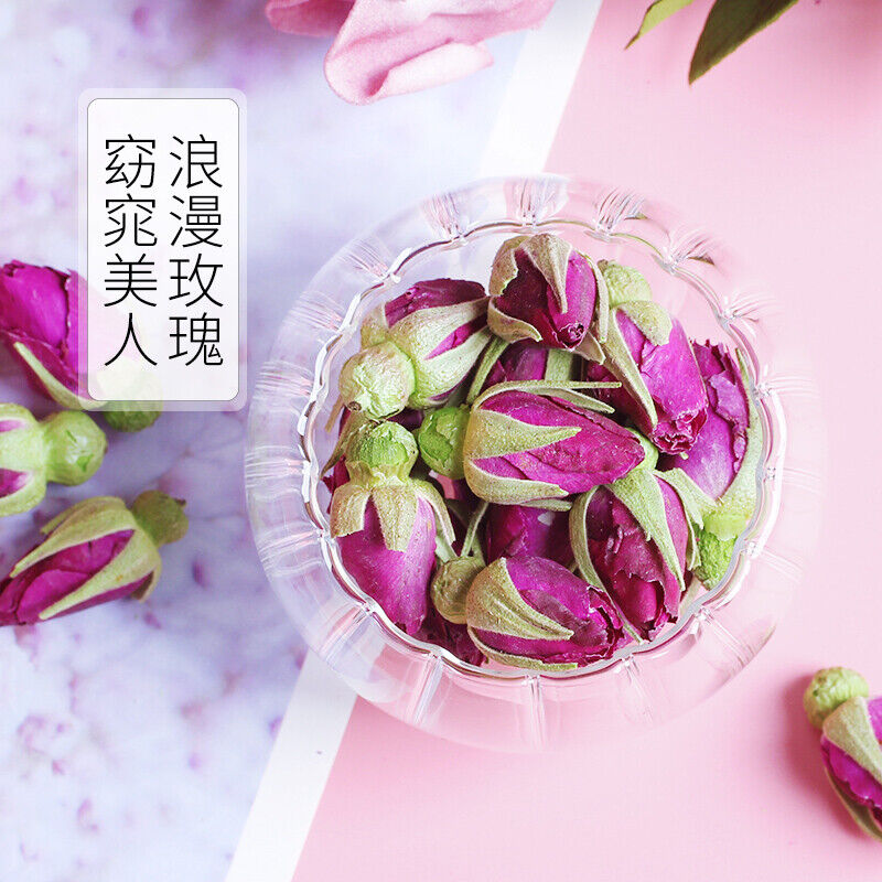 2pcs Freeze-dried Rose Tea Dried Rose Natural Flower Tea Secondary image