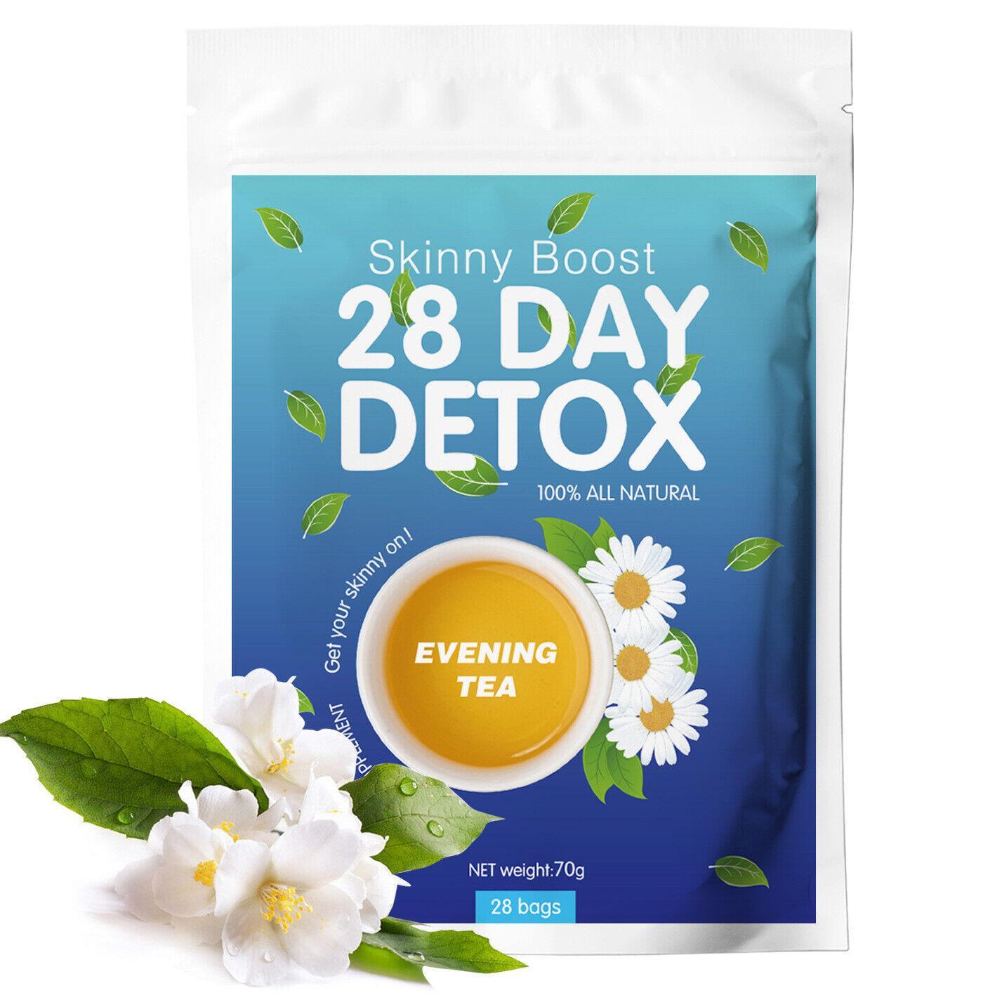 28 Day Detox Tea Evening Tea - Detoxification and Beauty Sealed Packaging Secondary image
