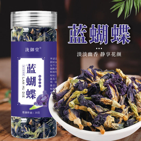 Butterfly Pea Flower 30g Blue Tea Powder Natural Cocktail Colorant