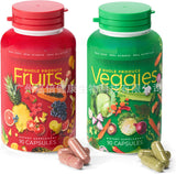Fruit & Vegetable Capsules Vitamin Supplement Vegetarian Capsules 90 Capsules