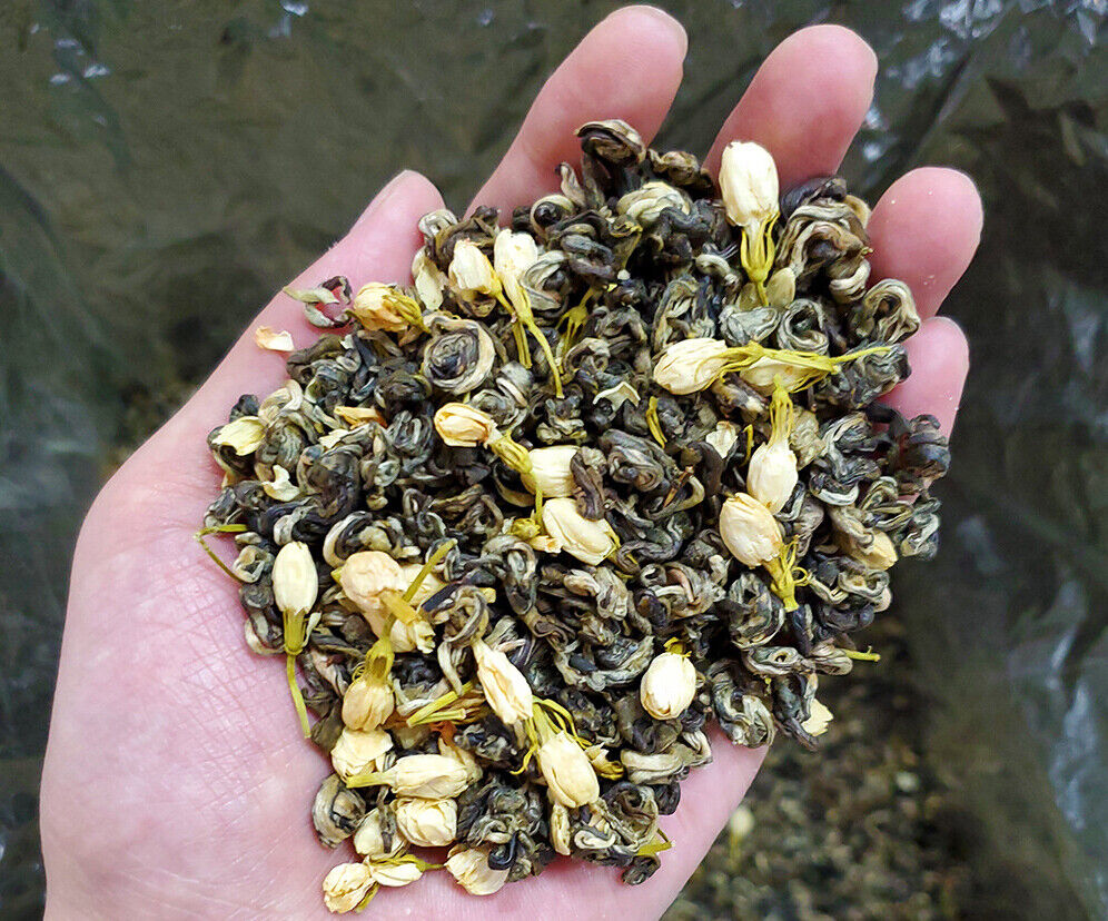 New Tea Jasmine Tea Silver Hair Small White Bud Biluochun Tea 500g/1.1lb Secondary image