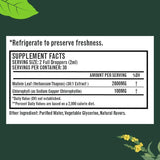 100% Support Lung Cleanse Mullein Leaf Extract Drops All-natural Ingredients