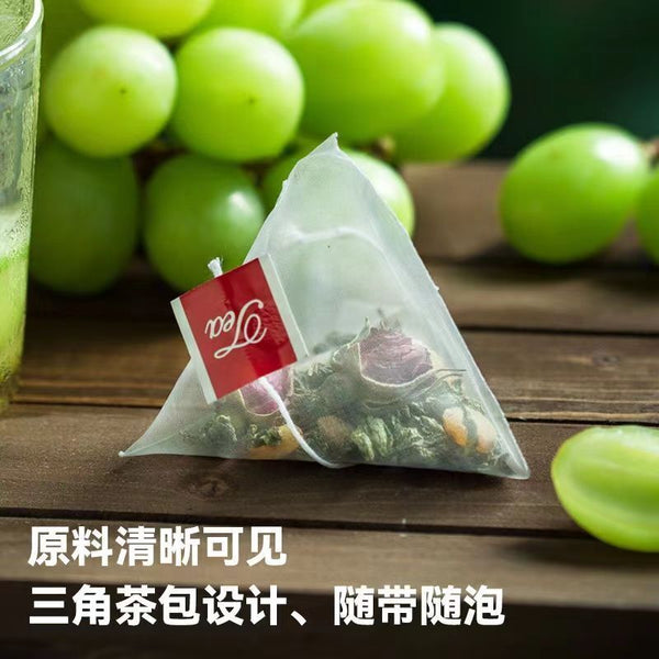 Grape Peach Oolong Tea Heavy Red Rose Flower Tea