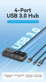 USB C Hub High Speed 4 Ports Multi Type C to USB Splitter Adapter for USB Hub