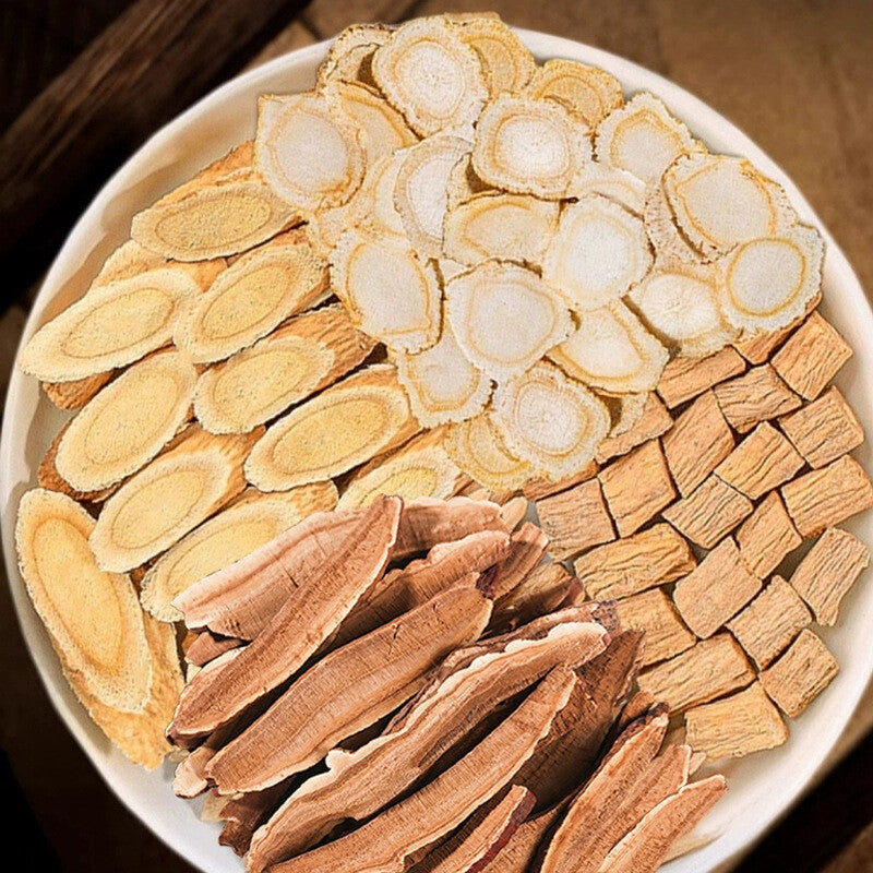 Vitality Four Treasures Tea: Astragalus, Codonopsis, Ginseng, Lingzhi Bags Main image