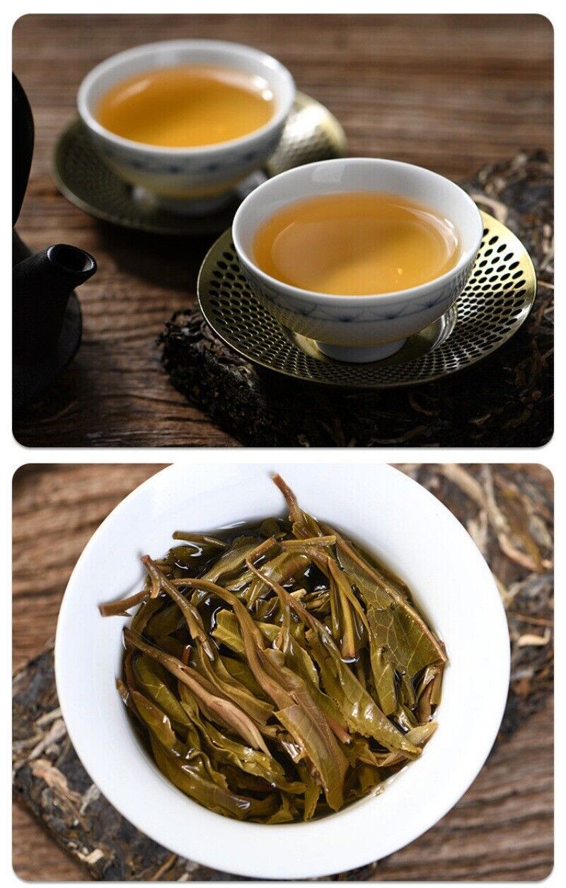 Pu'er Tea Raw Tea Brick 250g Puerh Raw Tea Mint Pond