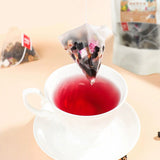 Prickly Pear Mulberry Rose Poria Black Goji Tea Combo Triangular Bags