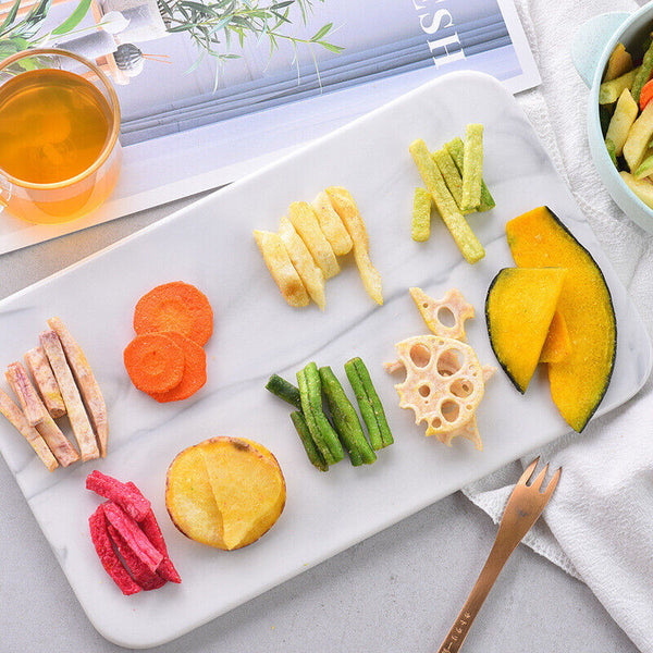 Getrocknetes Obst und Gemüse Gemischte knusprige vegetarische Snacks
