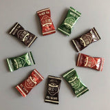 Tea Flavored Candy Circles Black Green Oolong Delicious Snack