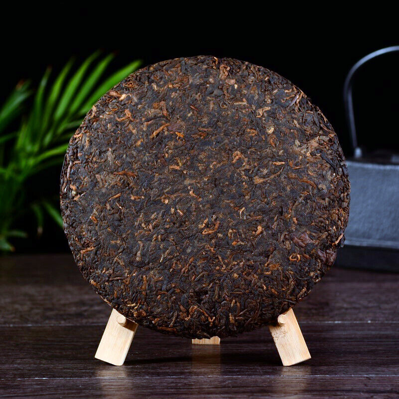 Bio Reife Pu-erh Tee Handgemachte Menghai Gekochte Schwarzer Tee Kuchen 357g Secondary image
