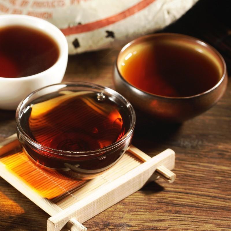 Ripe Puer Tea Puerh Tea,ansestor Antique Honey Sweet Dull-red Puerh Tea 357g