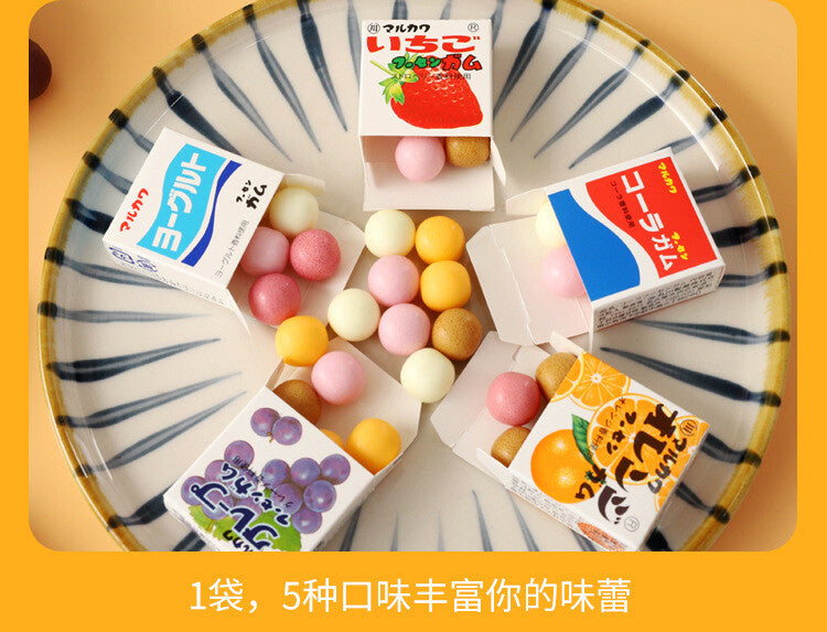 Japan Snacks Marukawa Kaugummi mit gemischtem Fruchtgeschmack