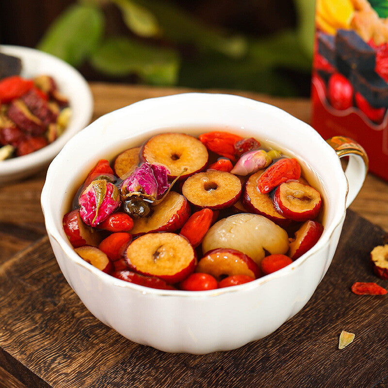 Black Sugar Ginger Date and Wolfberry Tea Cinnamon Goddess Tea Flower Tea